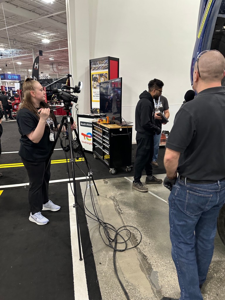 Isabelle working for Outridge Enterprises Inc at Truck World